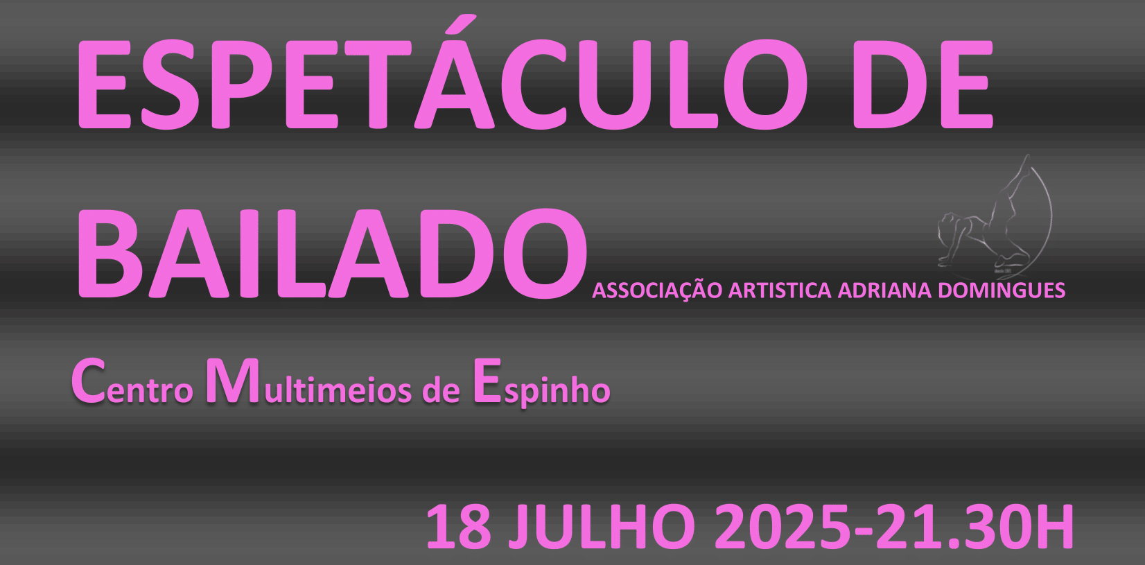 Espetáculo de Ballet solidário