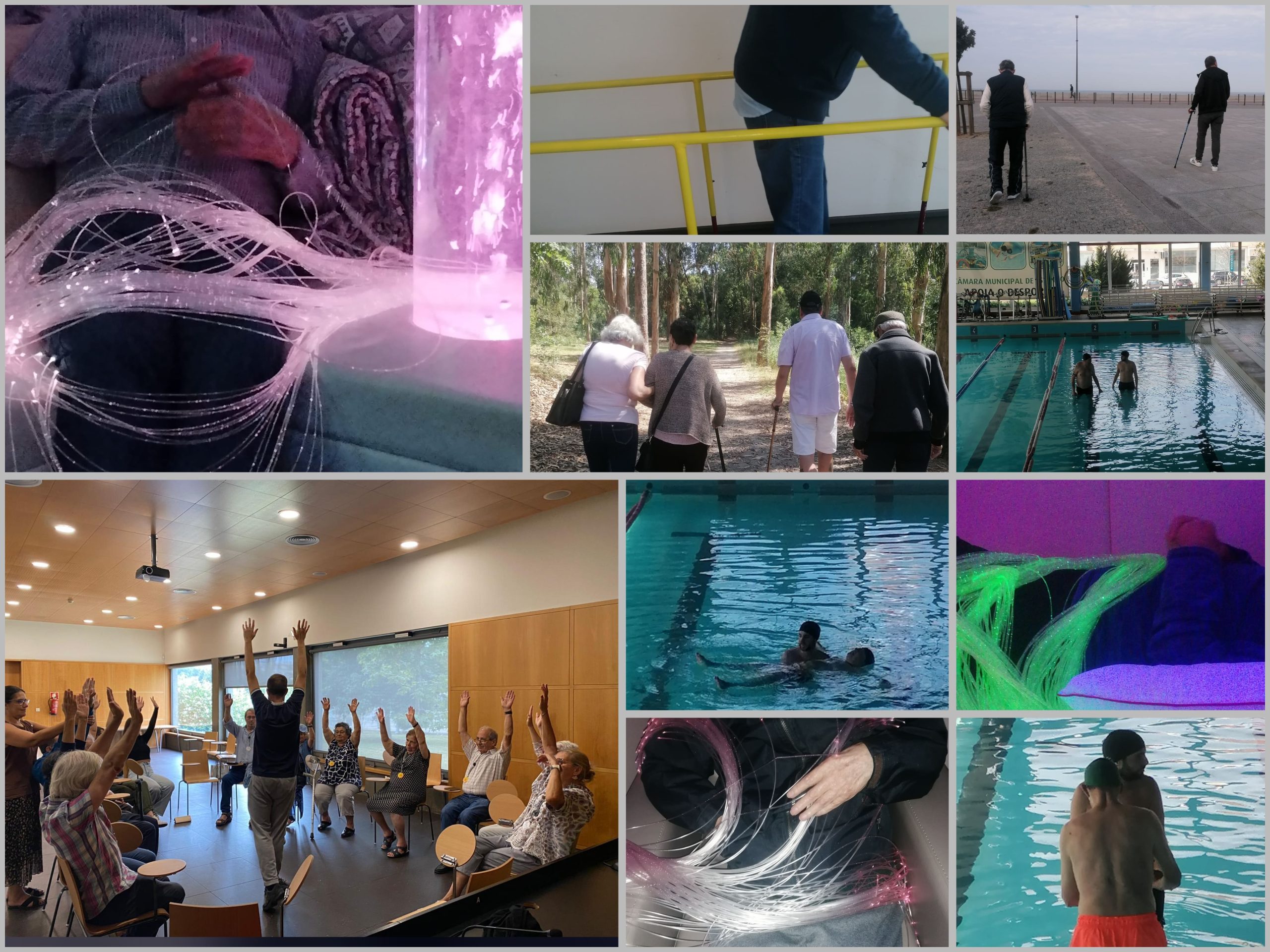 Reabilitação física e sensorial