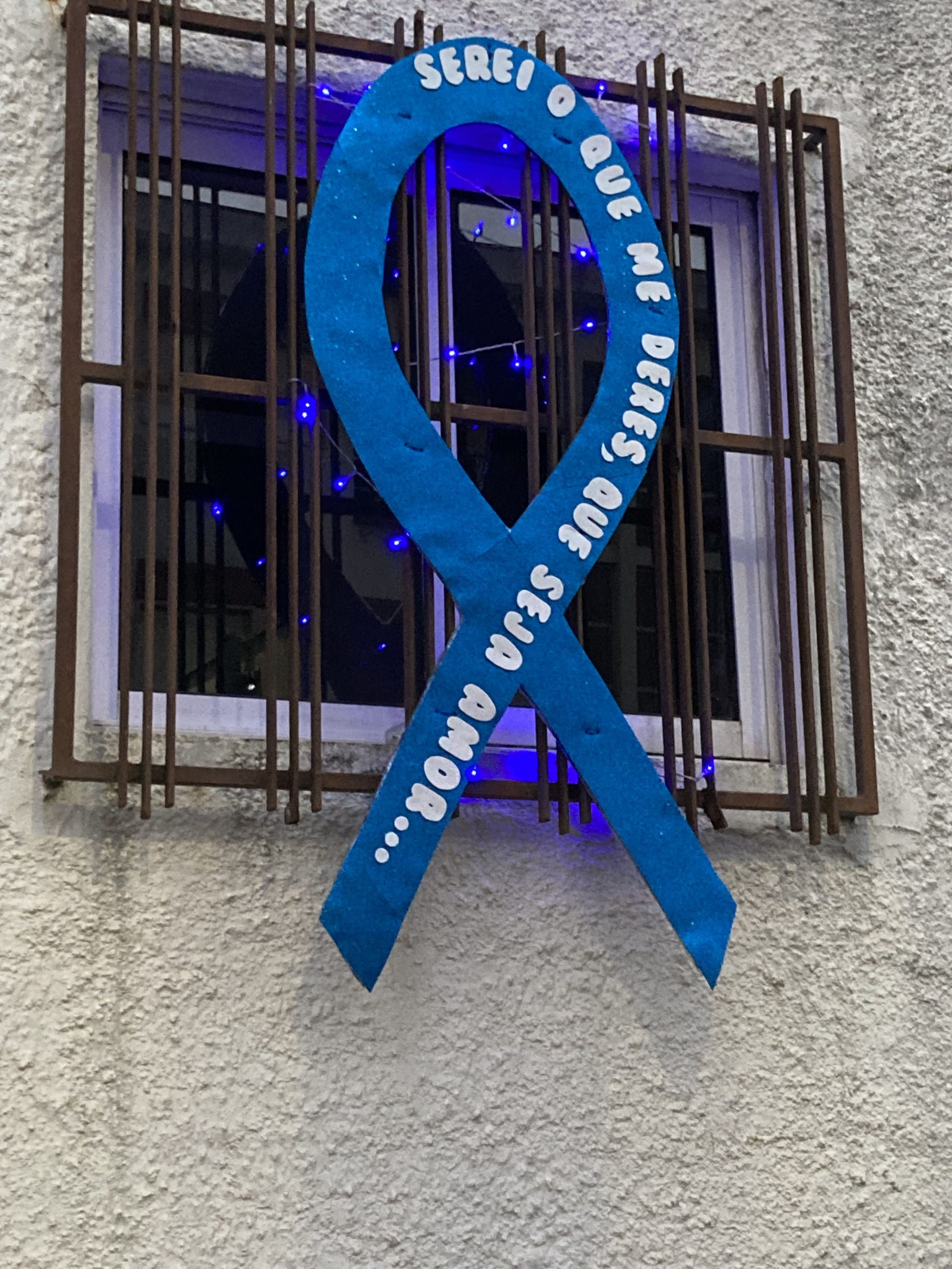 Laço Azul CACI Polo Anta