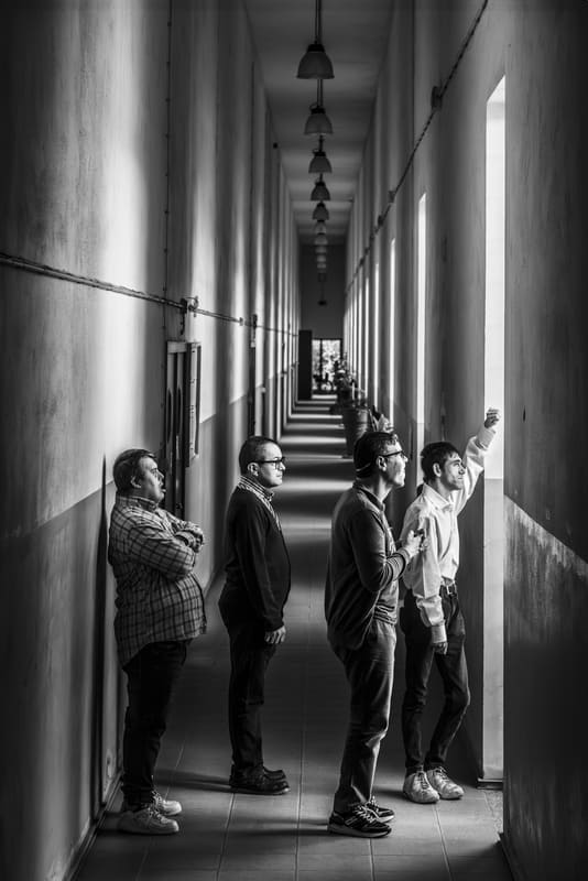 Bruno, Carlos, Tiago e Nuno - LAR - Biblioteca Municipal