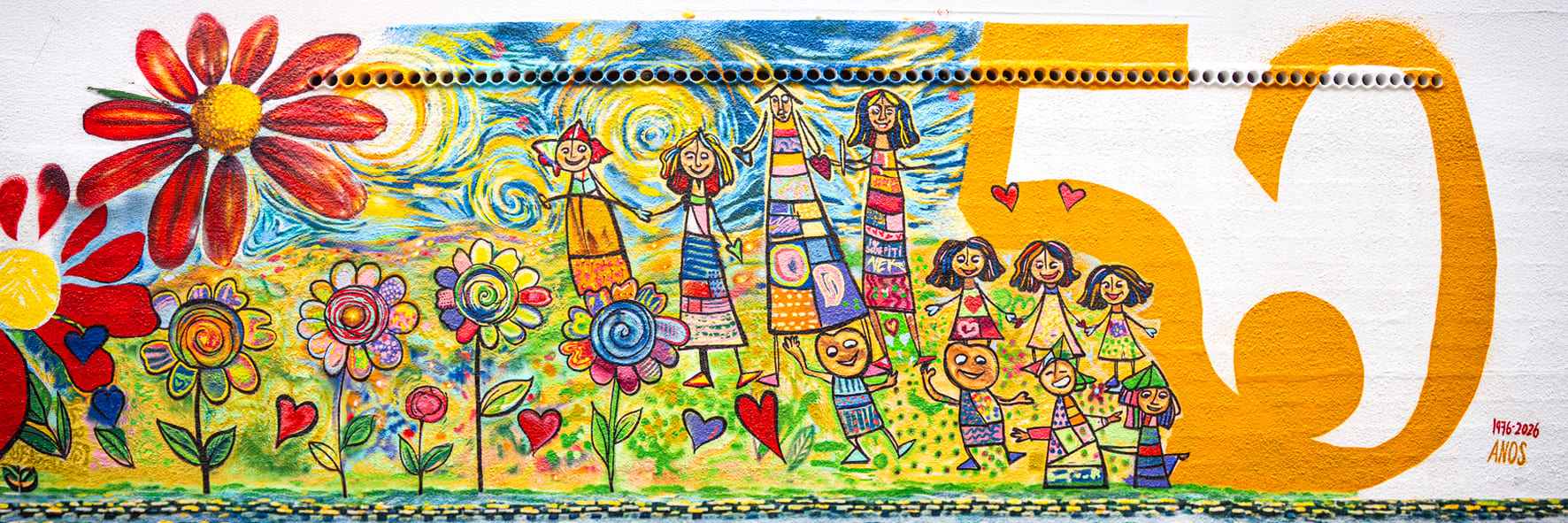 Mural 50 Anos Cerciespinho