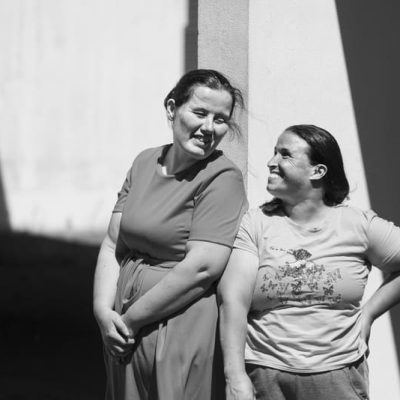 Mónica e Andreia - CRQE e CFP - Capela de N. Sra. Da Ajuda
